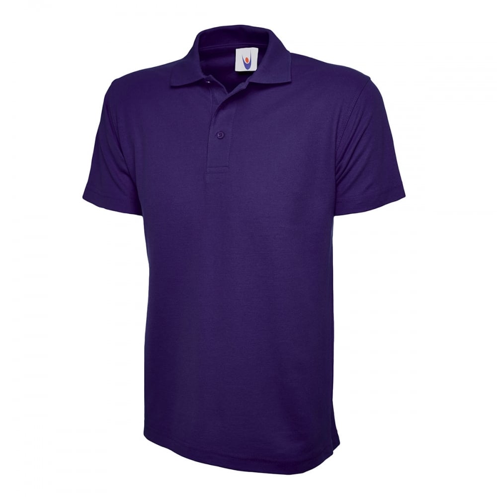 UC101 Classic Poloshirt Purple 2XL *One Size Only - Outlet Store*