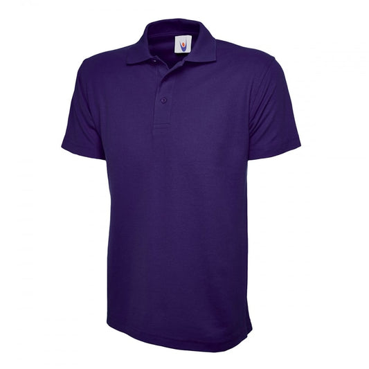 UC101 Classic Poloshirt Purple 2XL *One Size Only - Outlet Store*