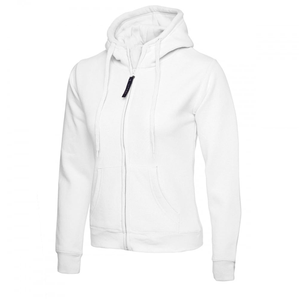 UC505 Ladies Classic Full Zip Hooded Sweatshirt