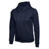 UC505 Ladies Classic Full Zip Hooded Sweatshirt Navy XS *One Size Only - Outlet Store*