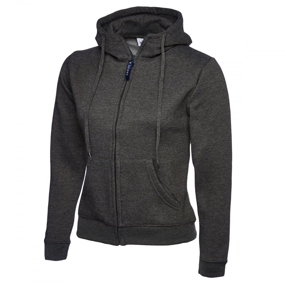 UC505 Ladies Classic Full Zip Hooded Sweatshirt