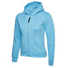 UC505 Ladies Classic Full Zip Hooded Sweatshirt Sky M *One Size Only - Outlet Store*