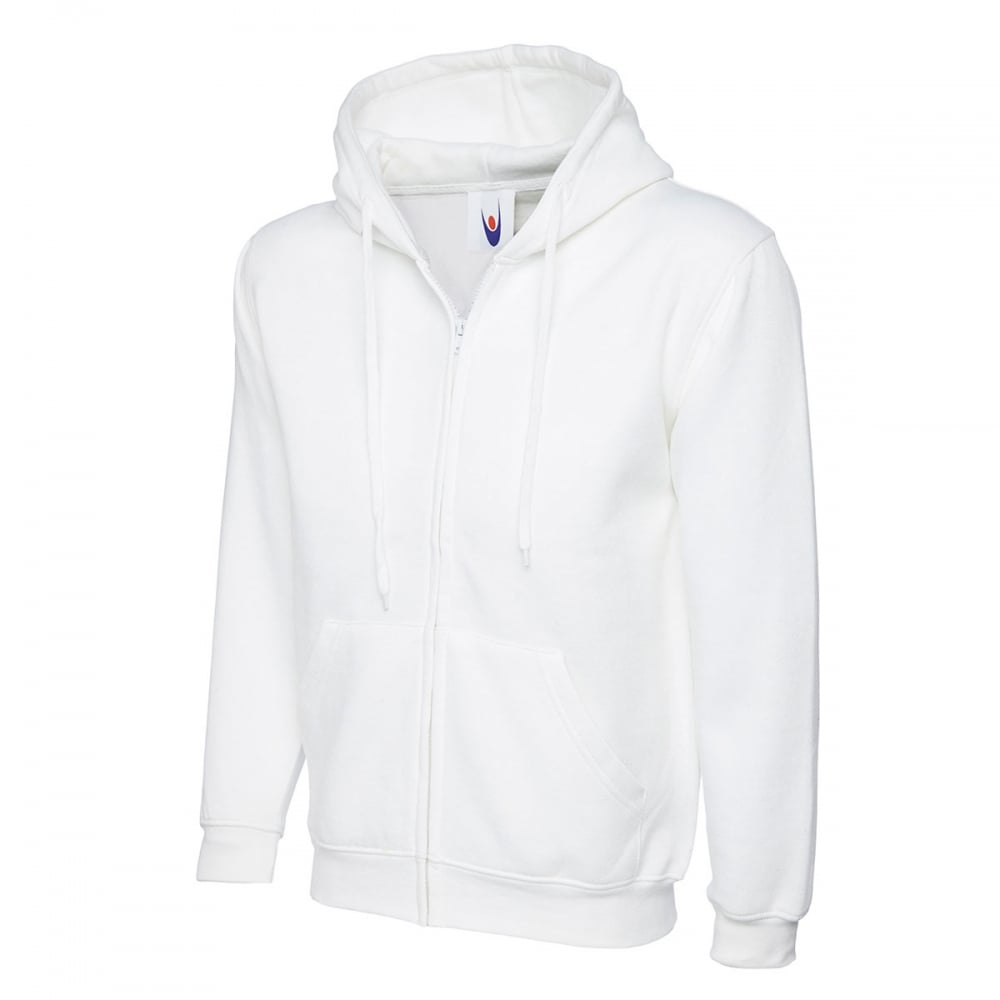 UC504 Adults Classic Full Zip Hooded Sweatshirt