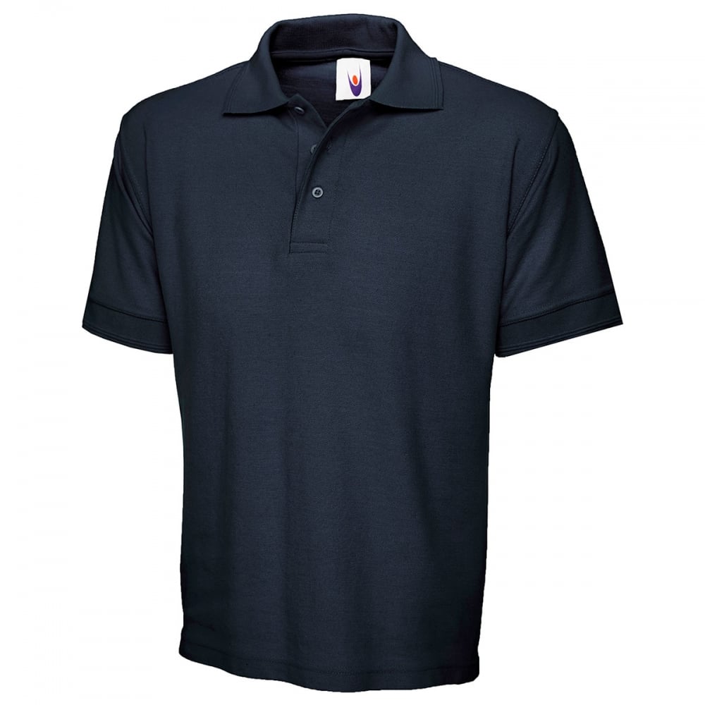 UC104 Heavyweight Cotton Poloshirt Navy 3XL *One Size Only - Outlet Store*