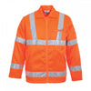 Hi Visibility Poly-Cotton Jacket RIS