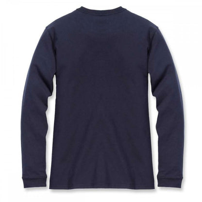 103244 Womens Workwear Pocket Long Sleeve T-Shirt