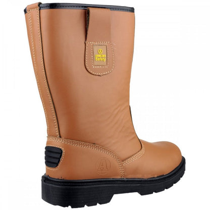 FS124 Water Resistant Pull on Safety Rigger Boot