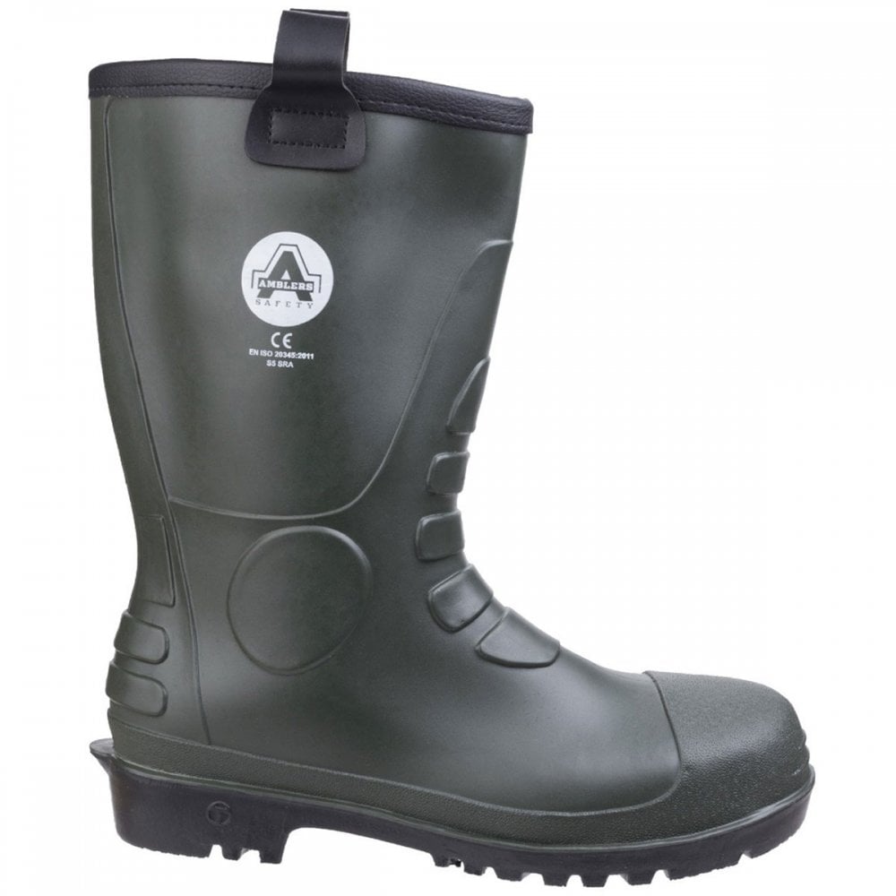 FS97 PVC Rigger Boot - Fur Lined Wellington