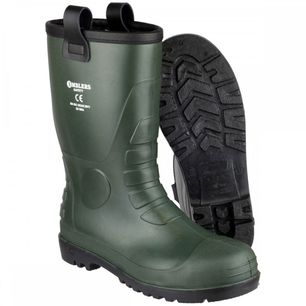 FS97 PVC Rigger Boot - Fur Lined Wellington