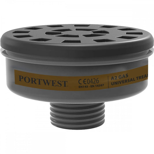A2 Gas Filter Uni Tread (Pk6)