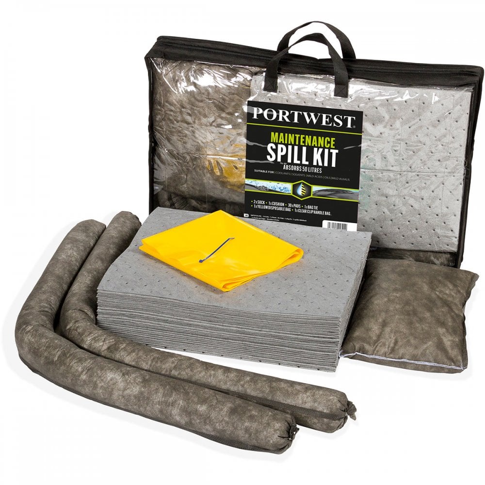 Spill Maintenance Kit 50L Pk3