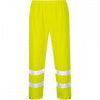 Hi-Vis Rain Trousers Yellow 4XL *One Size Only - Outlet Store*