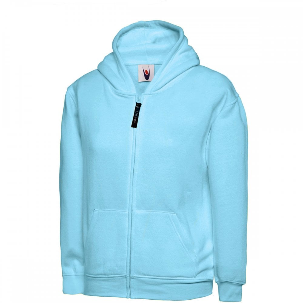 UC506 Childrens Classic Full Zip Hooded Sweatshirt