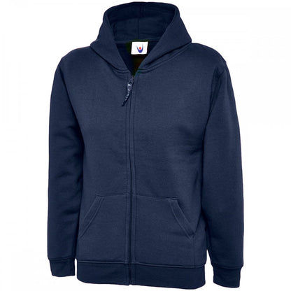 UC506 Childrens Classic Full Zip Hooded Sweatshirt