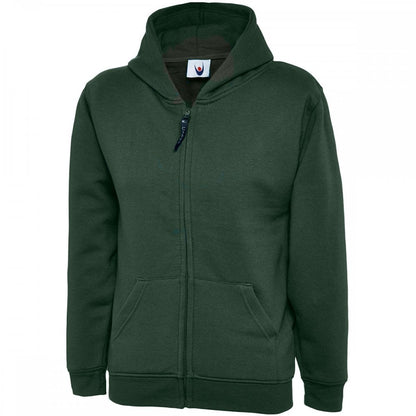 UC506 Childrens Classic Full Zip Hooded Sweatshirt