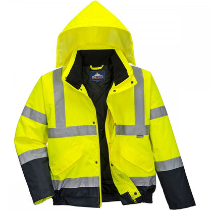 High Visibility 2-Tone Bomber Jacket