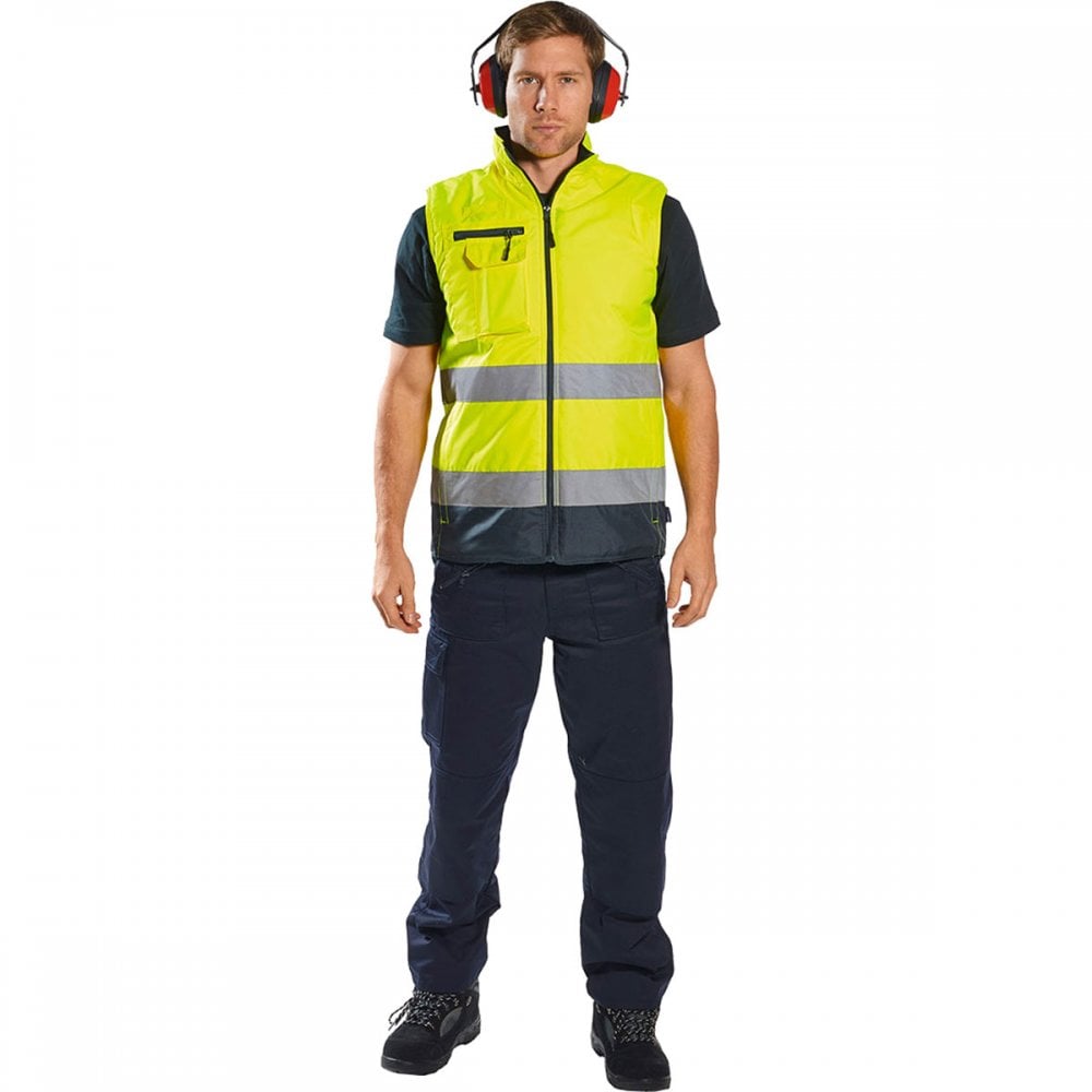 Hi-Vis 2-Tone Bodywarmer