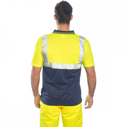Hi-Vis 2-Tone Polo Shirt