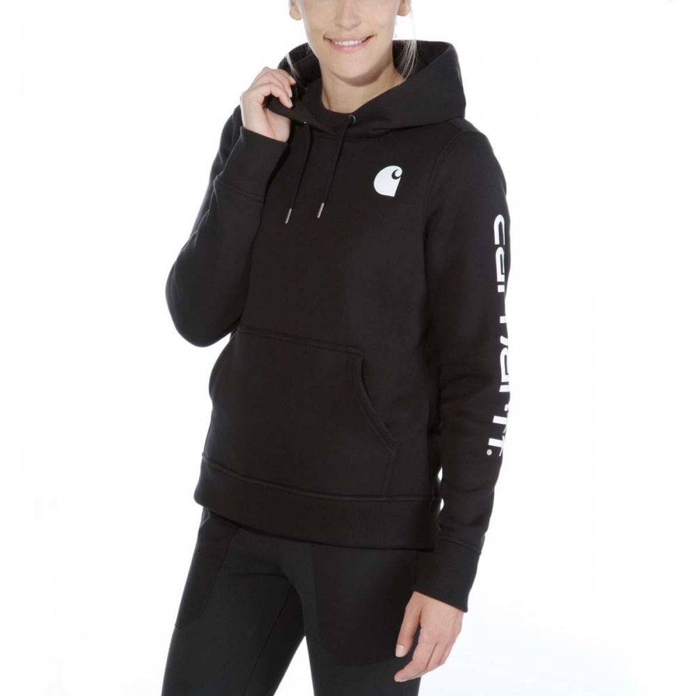102791 Relaxed Fit Midweight Logo Sleeve Graphic Sweatshirt