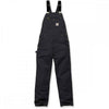 102776 Heavyweight Duck Bib Overall - Relaxed Fit Black 32" 48" *One Size Only - Outlet Store*