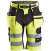 FlexiWork, STRECH High-Vis Shorts+ Holster Pockets Class 1