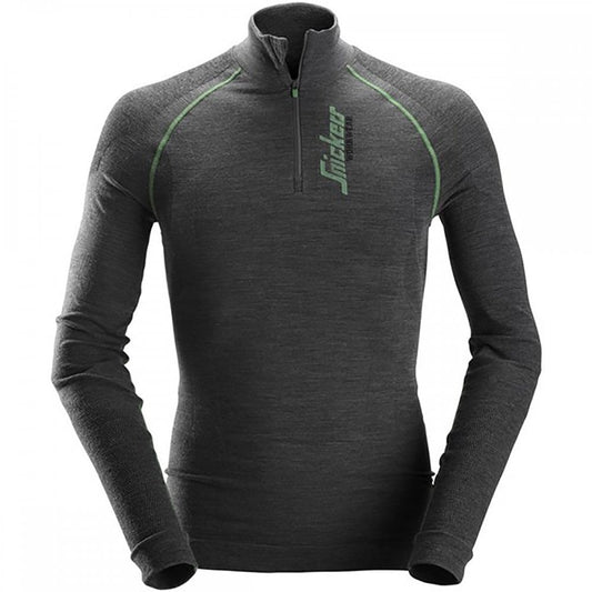 FlexiWork Seamless Wool LS HZ Shirt