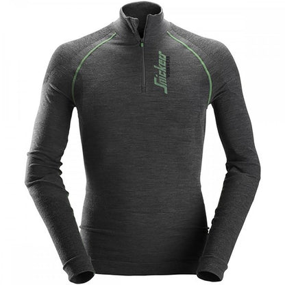 FlexiWork Seamless Wool LS HZ Shirt