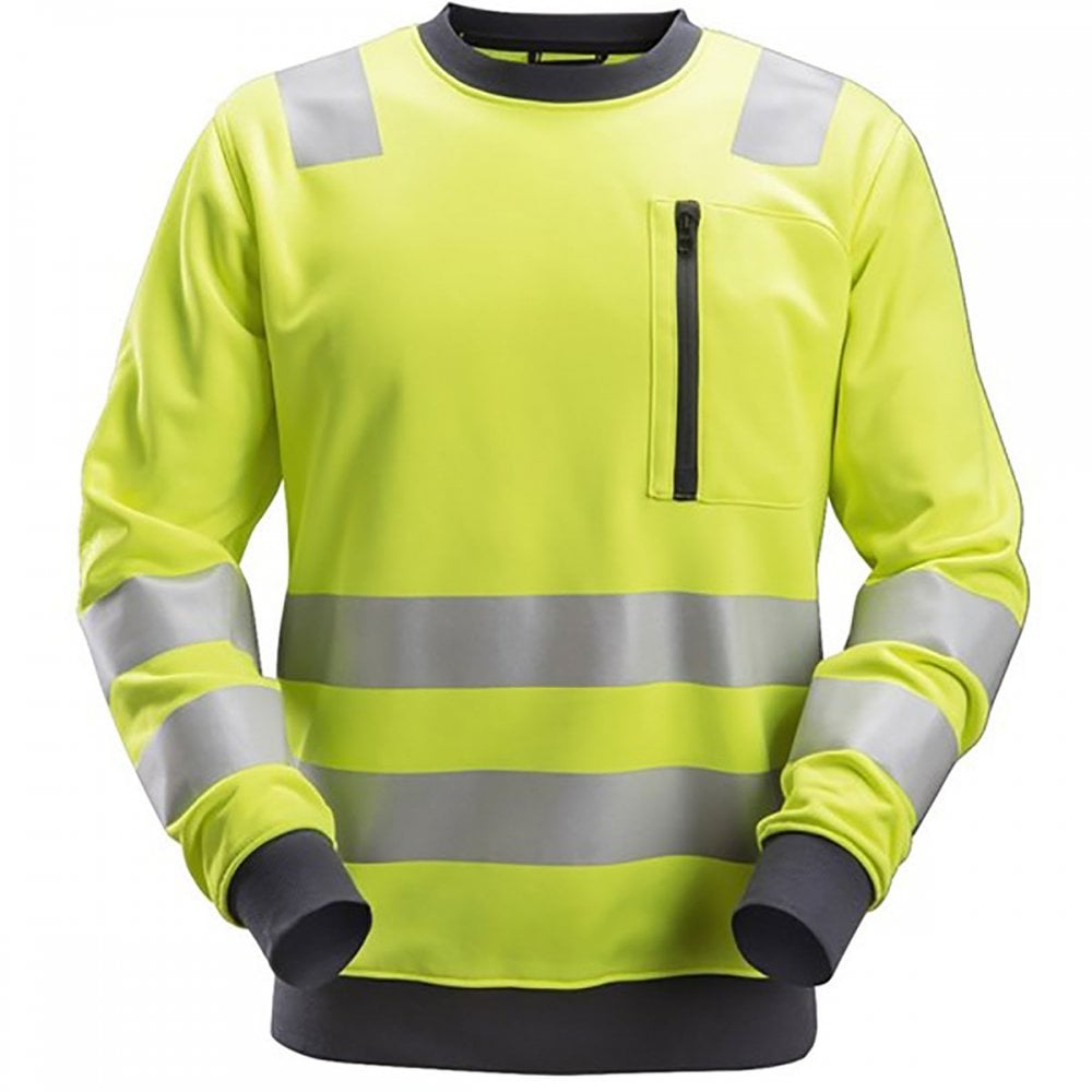AllroundWork, High-Vis Sweatshirt CL2/CL3