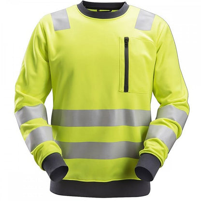 AllroundWork, High-Vis Sweatshirt CL2/CL3