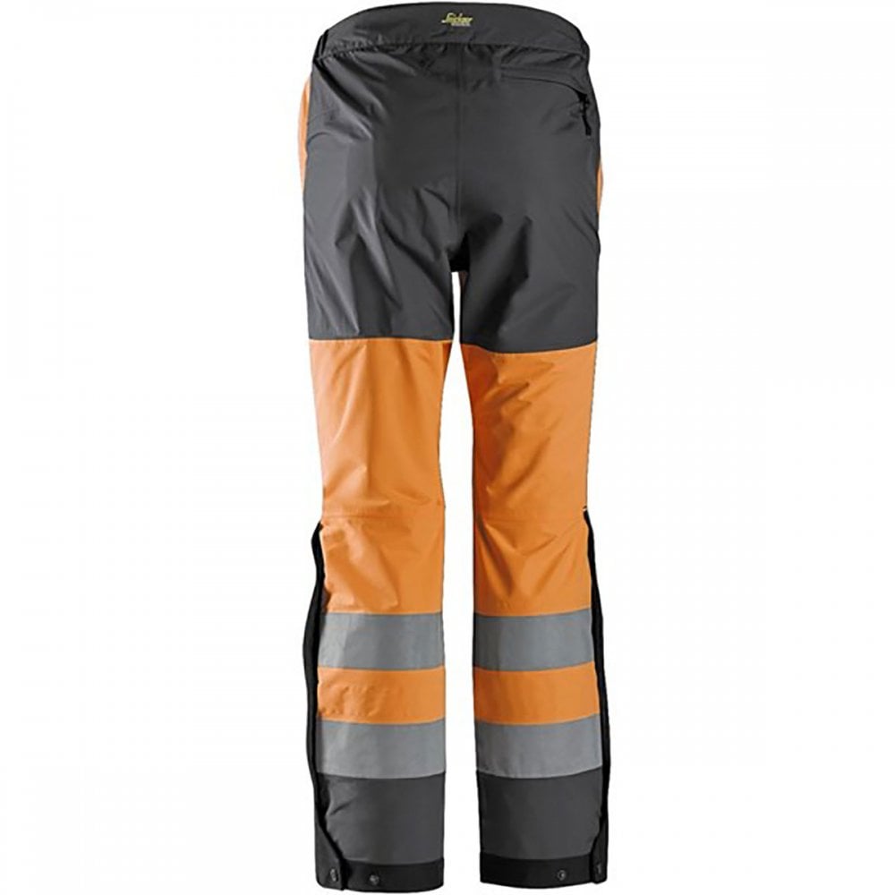 6530 Hi-Vis Waterproof Shell Trousers with Cordura® reinforcements