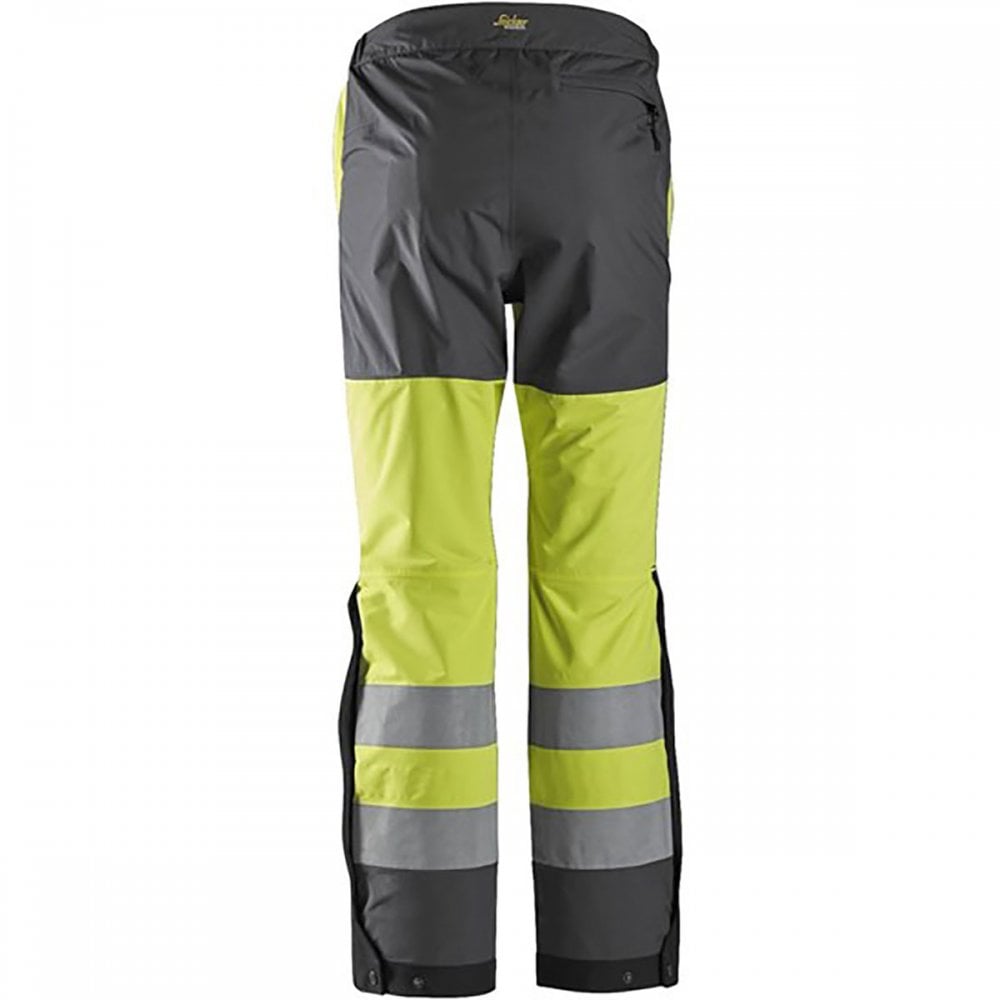 6530 Hi-Vis Waterproof Shell Trousers with Cordura® reinforcements