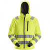 AllroundWork, High-Vis Full Zip Hoodie CL2/CL3
