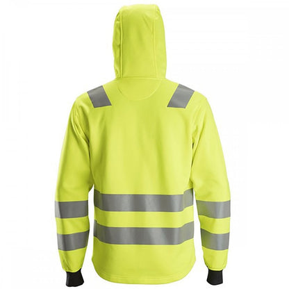 AllroundWork, High-Vis Full Zip Hoodie CL2/CL3