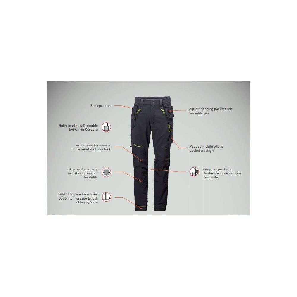 76563 Magni Construction 4 Way Stretch Trouser Trouser - Unreal fit!