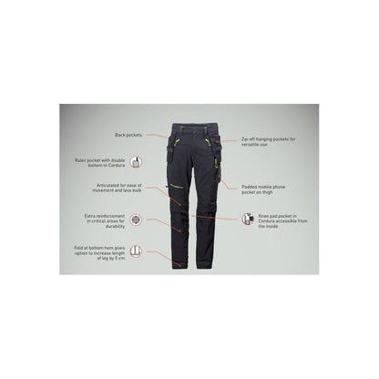 76563 Magni Construction 4 Way Stretch Trouser Trouser - Unreal fit!