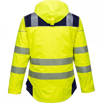 PW3 T400 Hi-Vis Winter Jacket Yellow/Navy