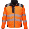 PW3 T402 Hi-Vis Softshell Jacket Orange/Black