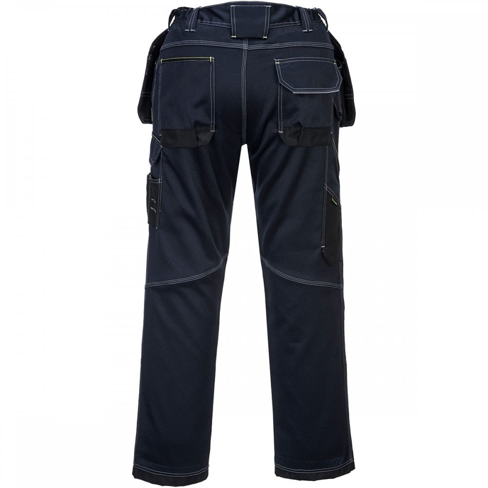 PW3 T602 Holster Work Trousers Navy/Black