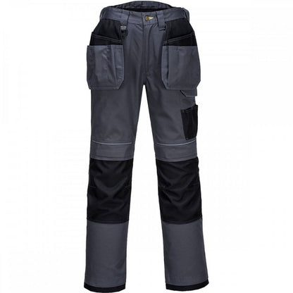 PW3 T602 Holster Work Trousers Grey/Black