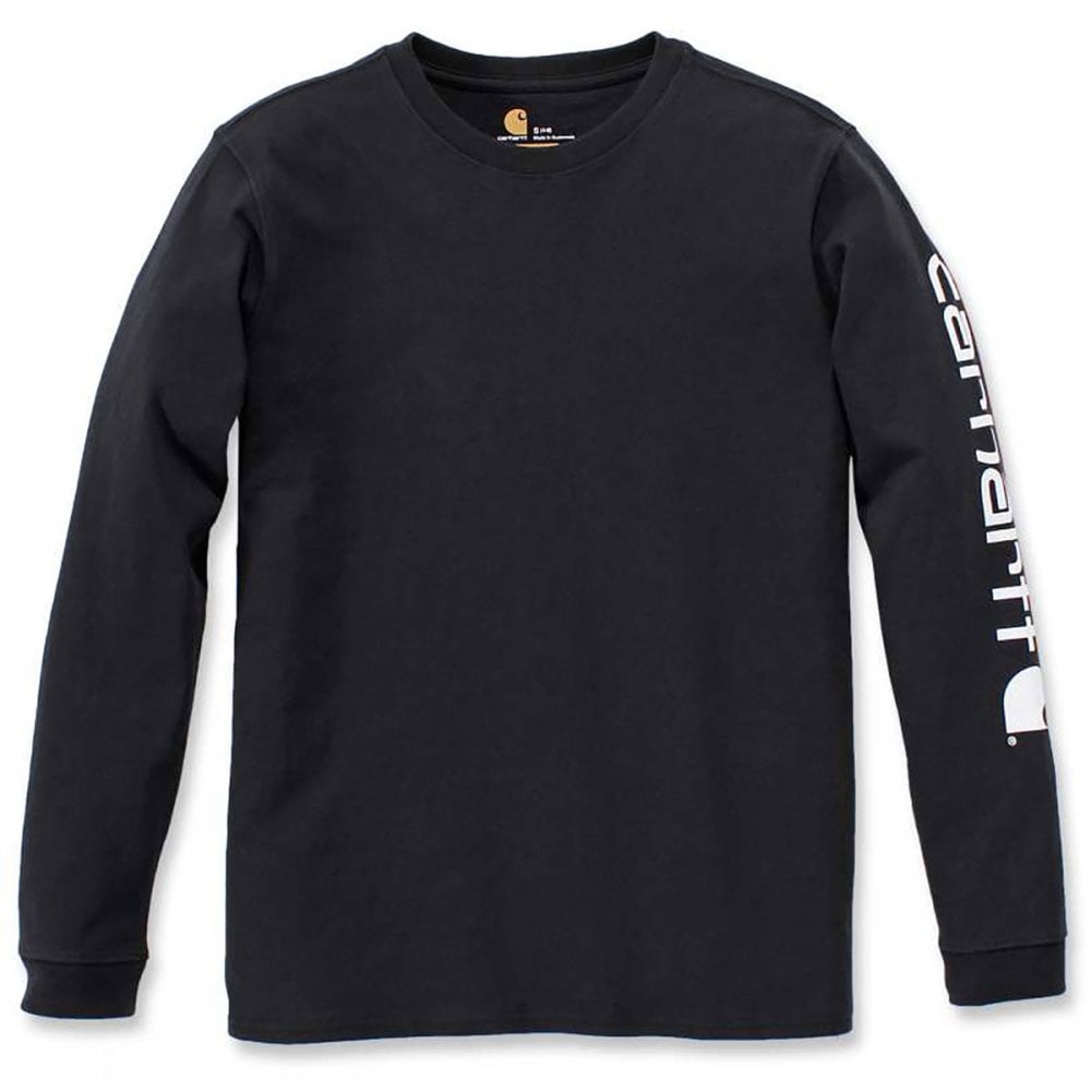 103401 Workwear Logo Long Sleeve Womens T-Shirt