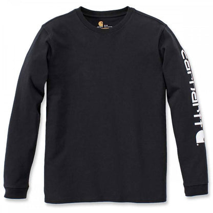 103401 Workwear Logo Long Sleeve Womens T-Shirt
