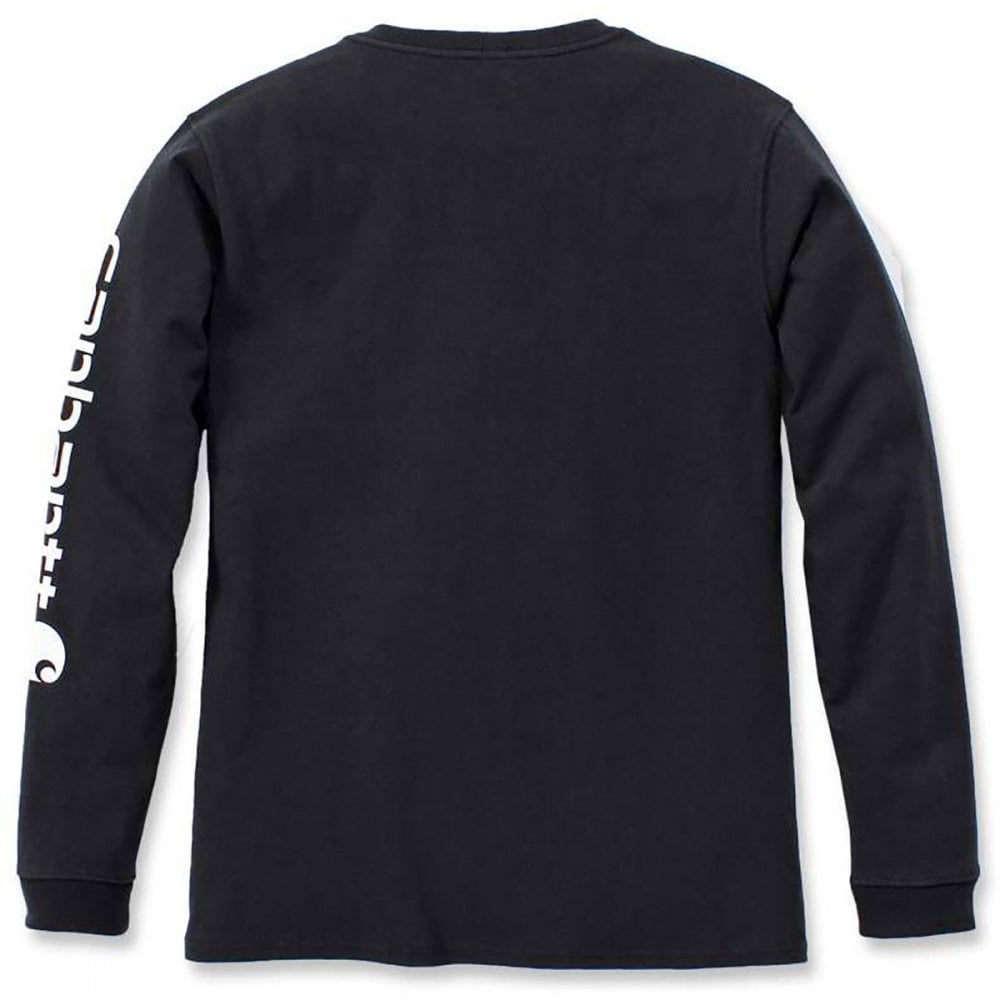 103401 Workwear Logo Long Sleeve Womens T-Shirt