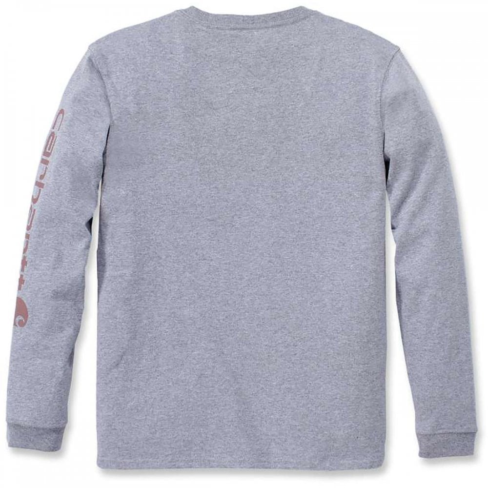 103401 Workwear Logo Long Sleeve Womens T-Shirt