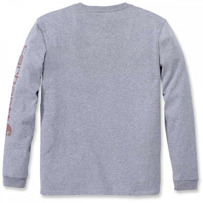 103401 Workwear Logo Long Sleeve Womens T-Shirt