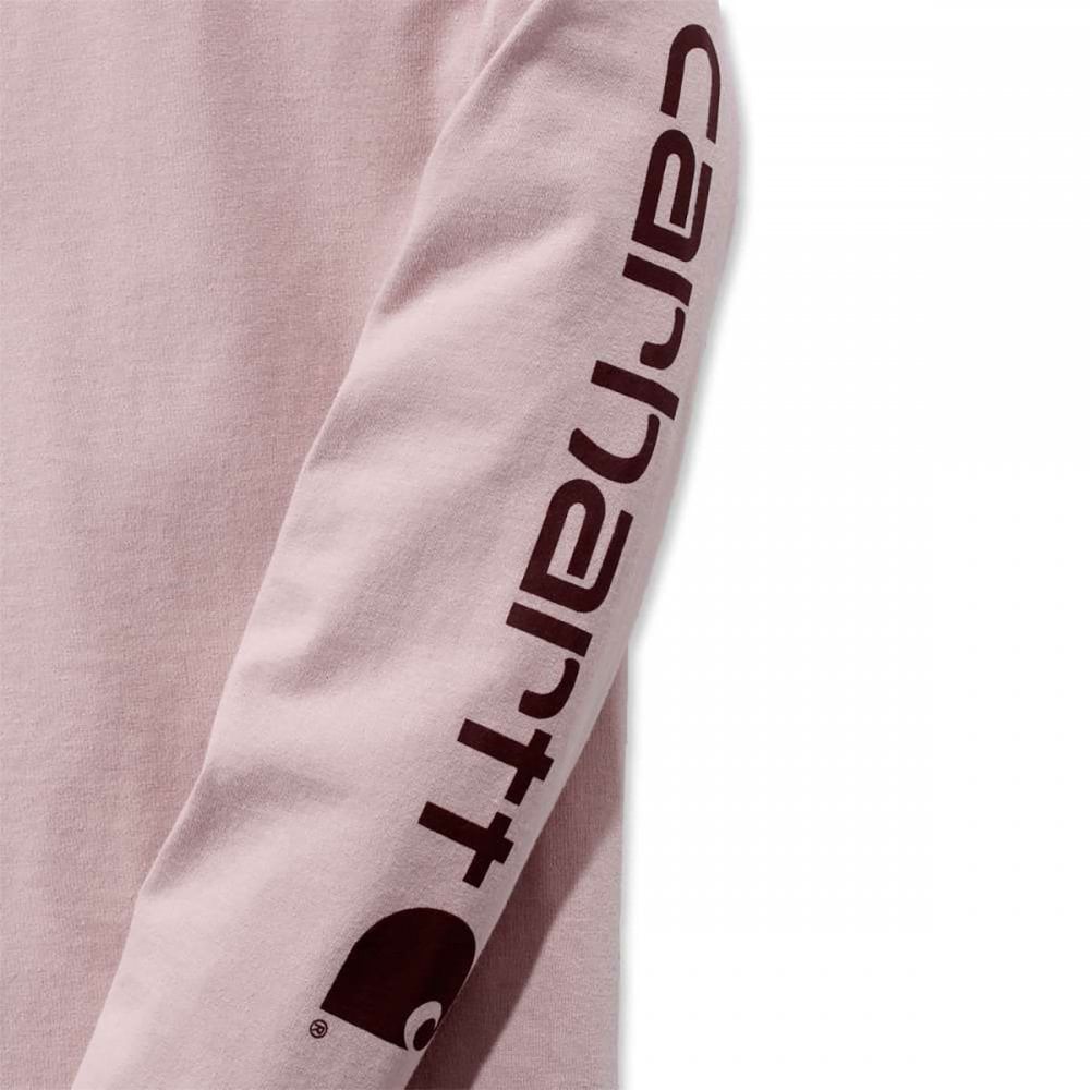 103401 Workwear Logo Long Sleeve Womens T-Shirt