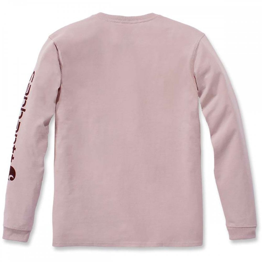 103401 Workwear Logo Long Sleeve Womens T-Shirt