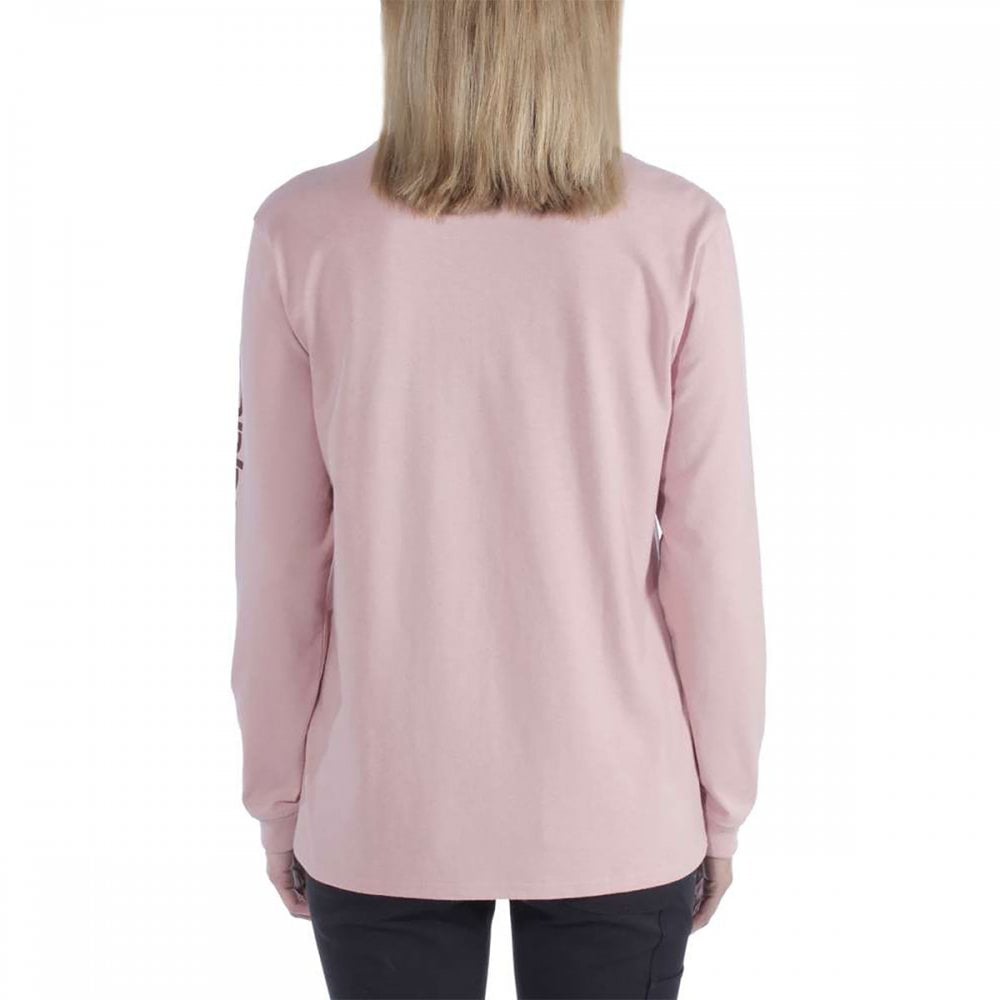 103401 Workwear Logo Long Sleeve Womens T-Shirt