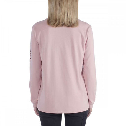 103401 Workwear Logo Long Sleeve Womens T-Shirt