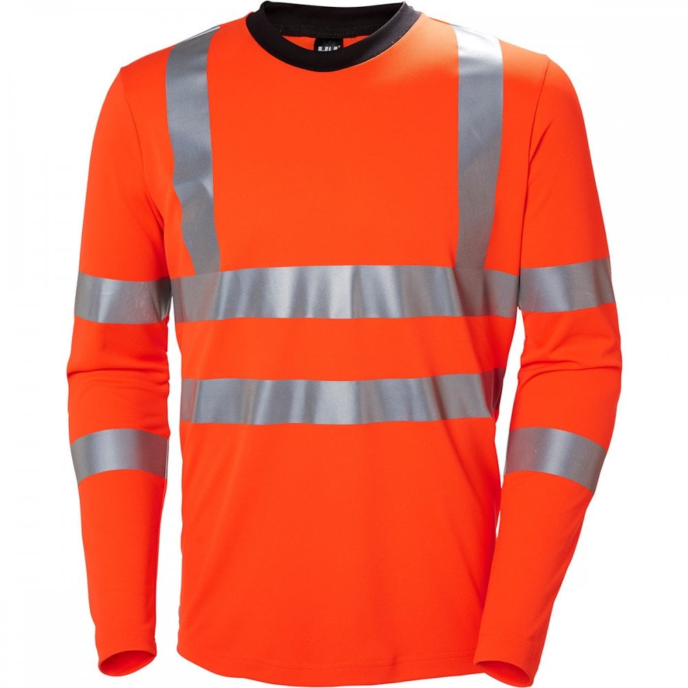 79093 Addvis Long Sleeve Orange M *One Size Only - Outlet Store*