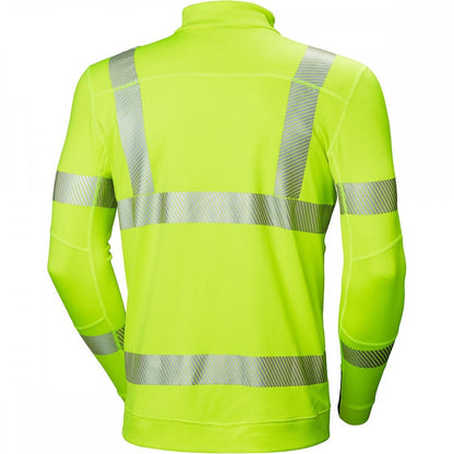 75110 HH Lifa Active Hi Vis Half Zip Baselayer